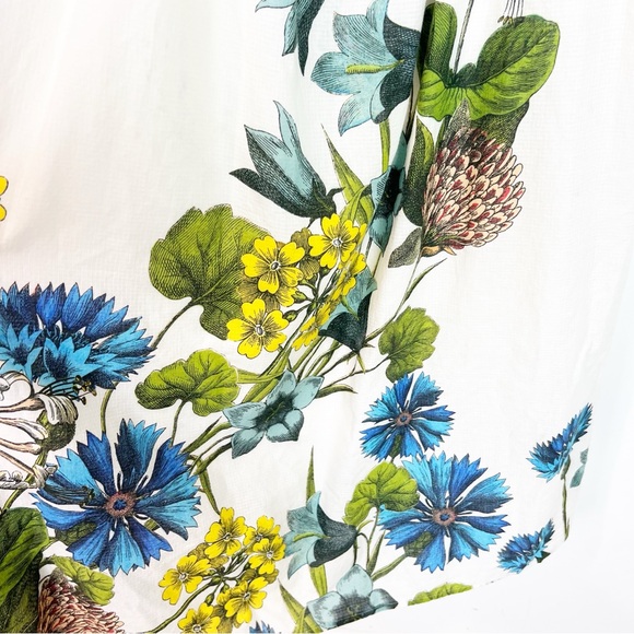 MAEVE ANTHROPOLOGIE BEAUJARDIN MAXI
DRESS OFF-WHITE WITH MULTICOLOR FLORAL XS - Picture 6 of 9
